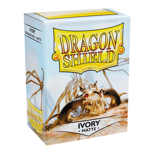 Dragon Shield 100 Sleeves Standard Ivory Matte