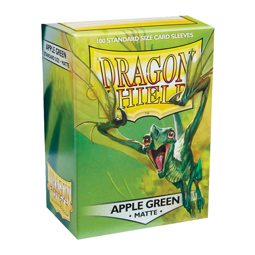 Dragon Shield 100 Sleeves Standard Apple Green Matte