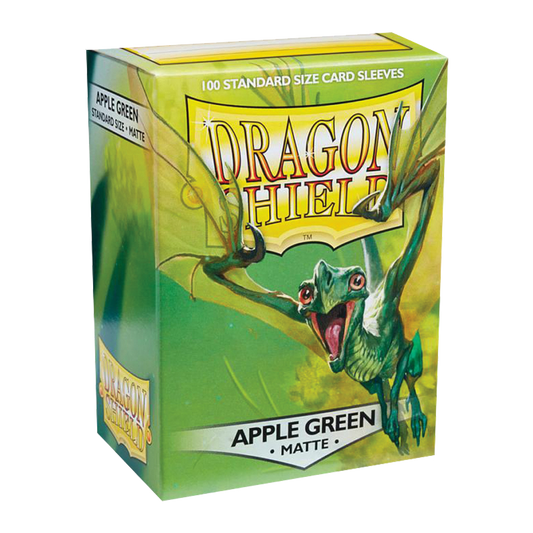 Dragon Shield 100 Sleeves Standard Apple Green Matte