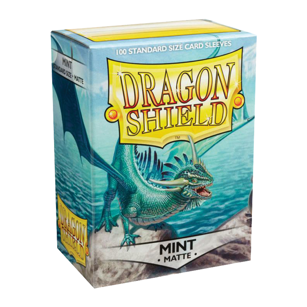 Dragon Shield 100 Sleeves Standard Mint Matte