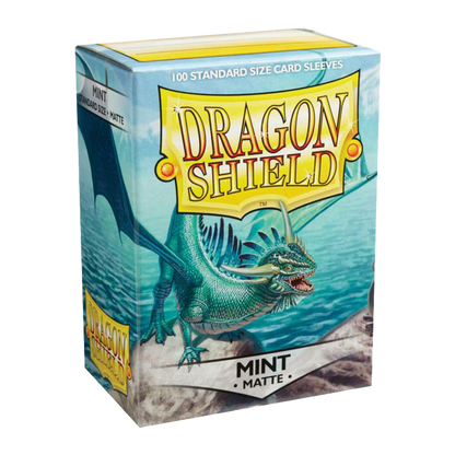 Dragon Shield 100 Sleeves Standard Mint Matte