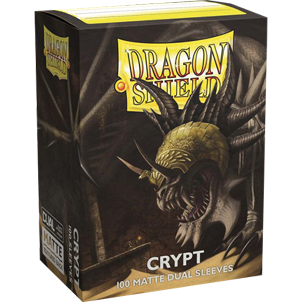 Dragon Shield 100 Matte Dual Sleeves Standard Crypt