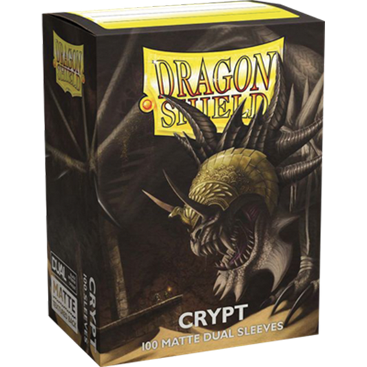 Dragon Shield 100 Matte Dual Sleeves Standard Crypt