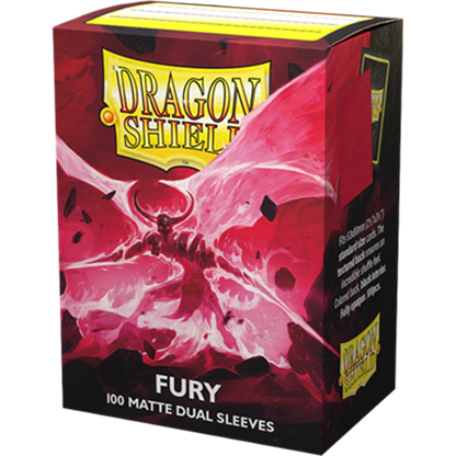 Dragon Shield 100 Matte Dual Sleeves Standard: Fury