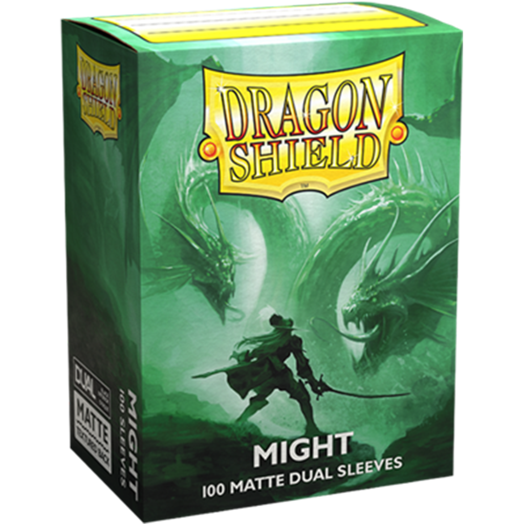 Dragon Shield 100 Matte Dual Sleeves Standard Might