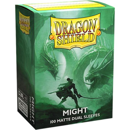 Dragon Shield 100 Matte Dual Sleeves Standard Might