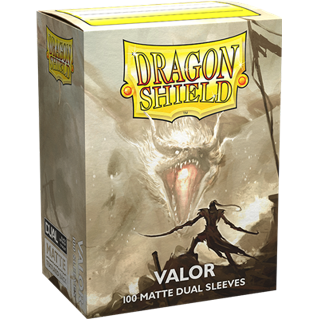 Dragon Shield 100 Matte Dual Sleeves Standard Valor