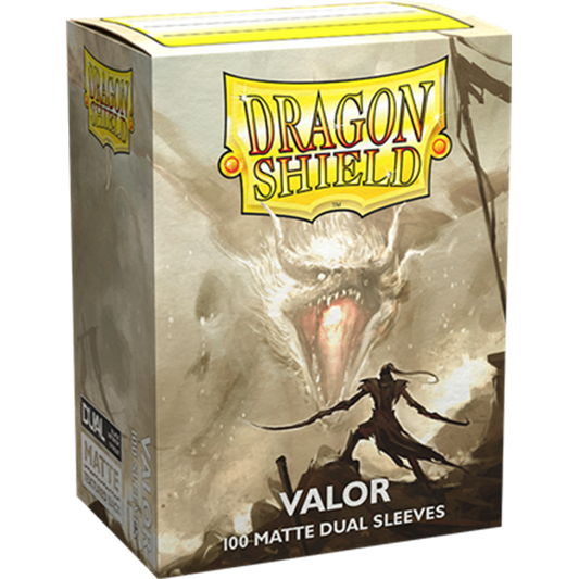 Dragon Shield 100 Matte Dual Sleeves Standard Valor