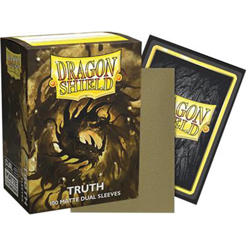 Dragon Shield 100 Matte Dual Sleeves Standard: Truth