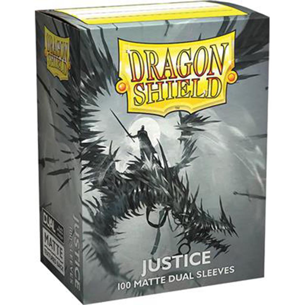 Dragon Shield 100 Matte Dual Sleeves Standard: Justice