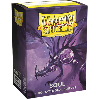 Dragon Shield 100 Matte Dual Sleeves Standard: Soul