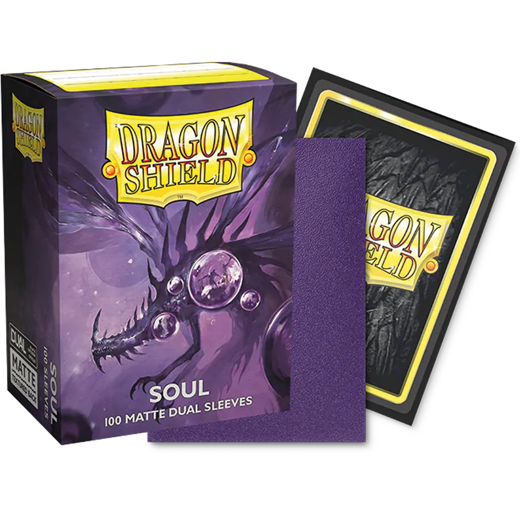 Dragon Shield 100 Matte Dual Sleeves Standard: Soul