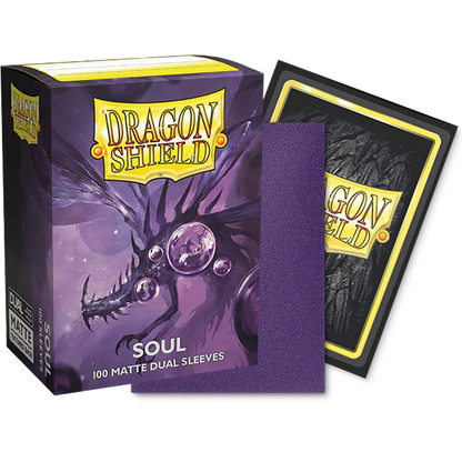 Dragon Shield 100 Matte Dual Sleeves Standard: Soul