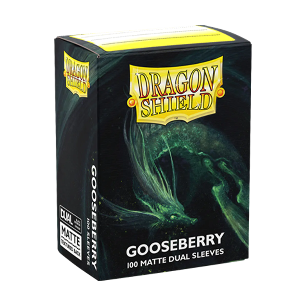 Dragon Shield 100 Matte Dual Sleeves Standard Goosberry