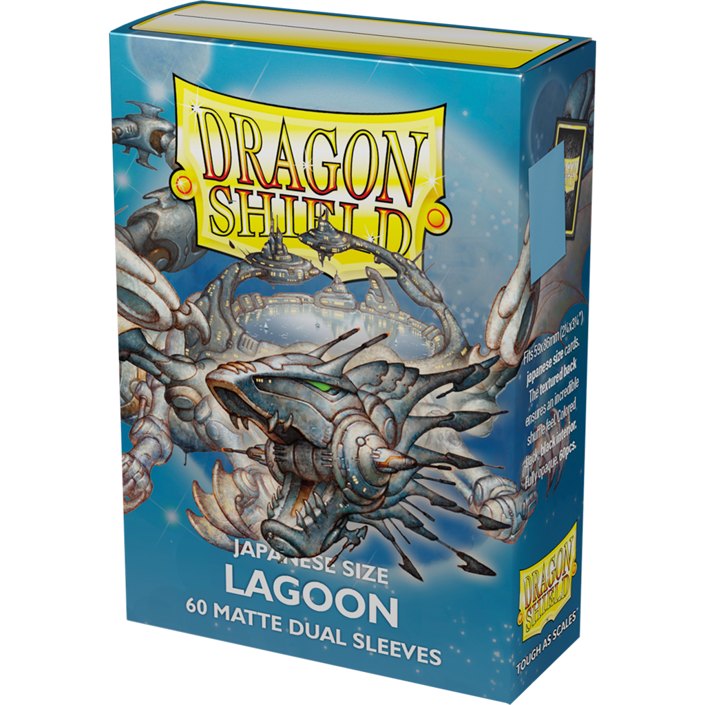 60 D.S Dual Matte Japanese : Lagoon Saras - Sleeves Small