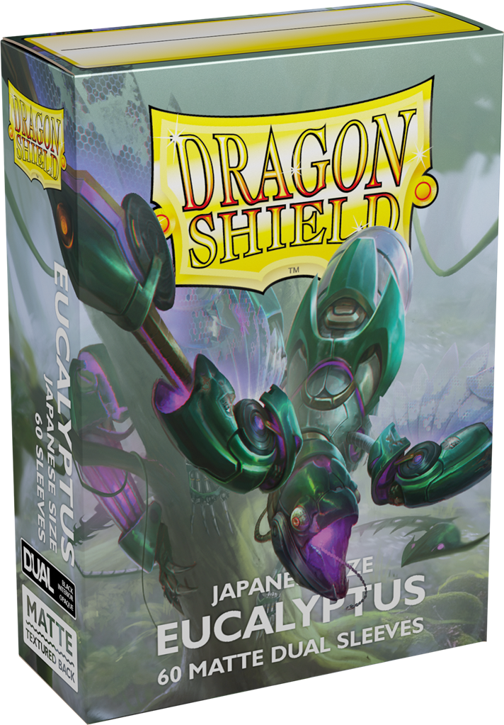 60 D.S Dual Matte Japanese : Eucalyptus - Sleeves Small