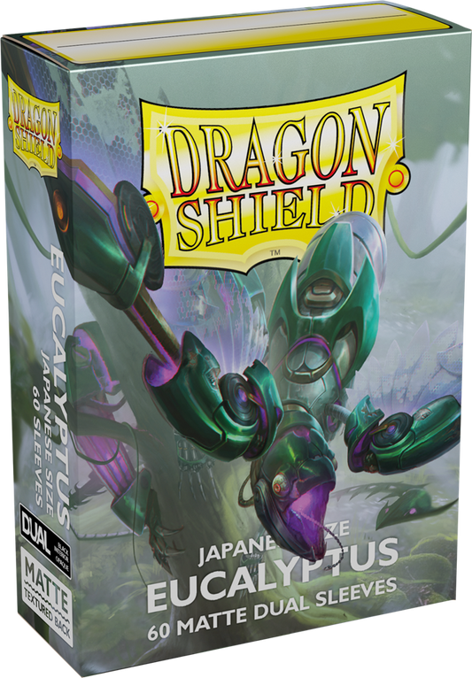 60 D.S Dual Matte Japanese : Eucalyptus - Sleeves Small