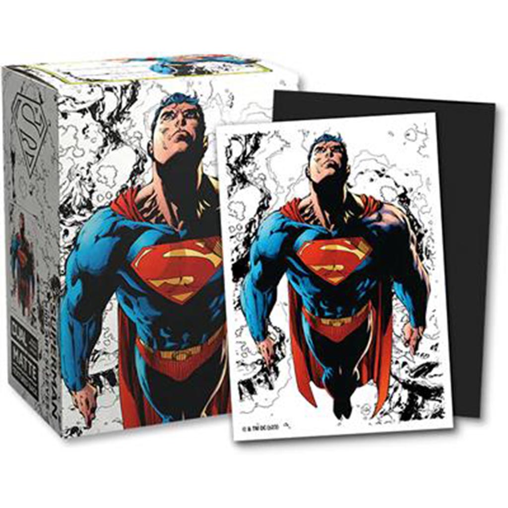 Dragon Shield - Superman Core Version couleur - 100 Sleeves Standard Art Dual