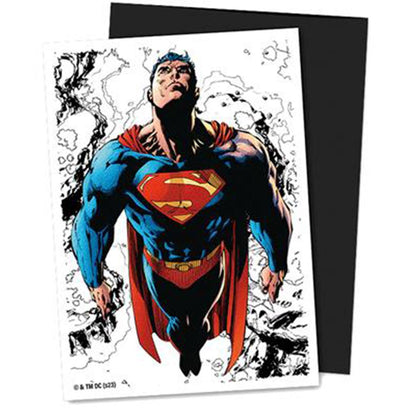 Dragon Shield - Superman Core Version couleur - 100 Sleeves Standard Art Dual