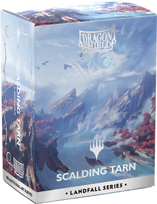 Dragon Shield - MTG Landfall - Scalding Tarn - 100 protège-cartes Matte Dual Art Sleeves Standard