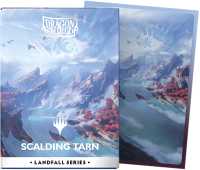 Dragon Shield - MTG Landfall - Scalding Tarn - 100 protège-cartes Matte Dual Art Sleeves Standard