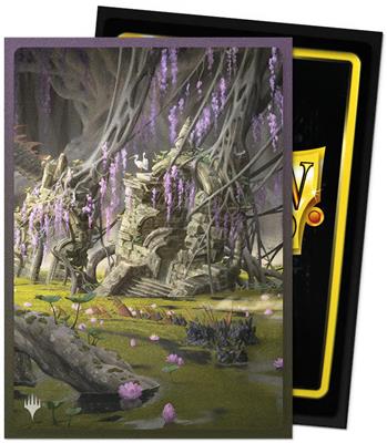 Dragon Shield - MTG Landfall - Verdant Catacomb - 100 protège-cartes Matte Dual Art Sleeves Standard