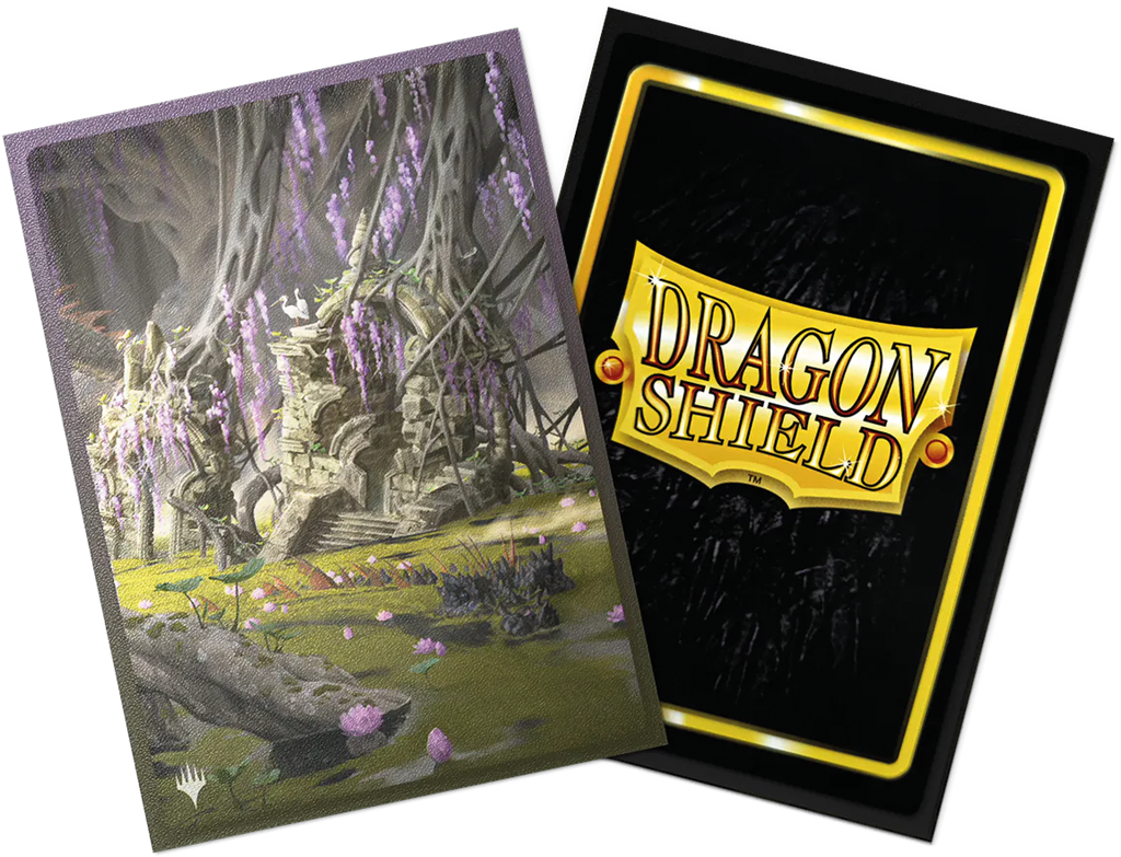 Dragon Shield - MTG Landfall - Verdant Catacomb - 100 protège-cartes Matte Dual Art Sleeves Standard