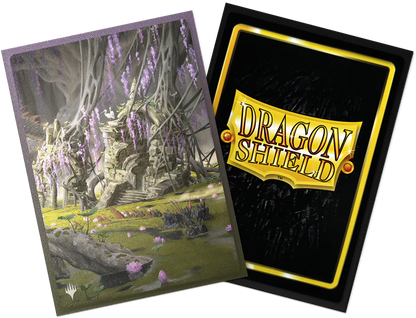 Dragon Shield - MTG Landfall - Verdant Catacomb - 100 protège-cartes Matte Dual Art Sleeves Standard