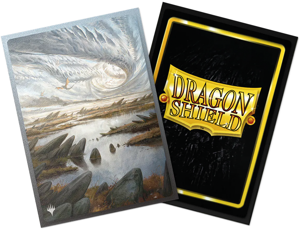 Dragon Shield - MTG Landfall - Marsh Flats - 100 protège-cartes Matte Dual Art Sleeves Standard