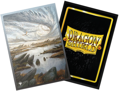 Dragon Shield - MTG Landfall - Marsh Flats - 100 protège-cartes Matte Dual Art Sleeves Standard