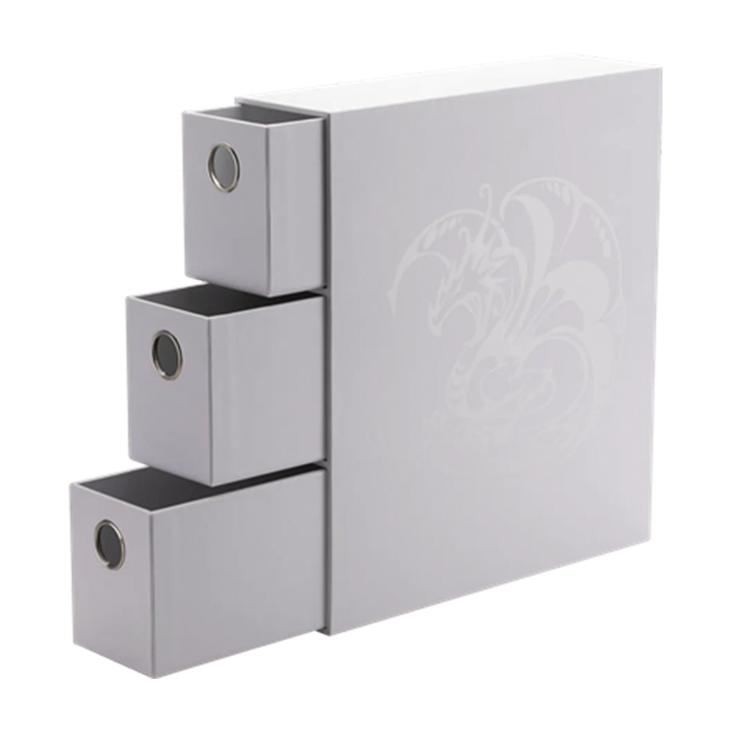 Dragon Shield : Fortress Card Drawers White