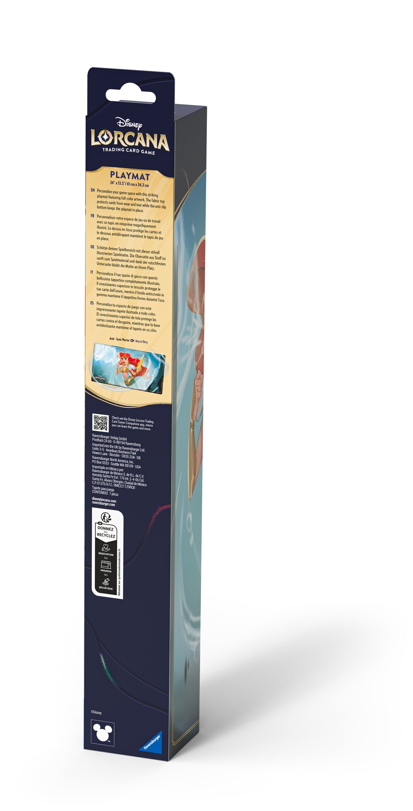 Disney Lorcana : Givresort - Tapis de jeu Ariel