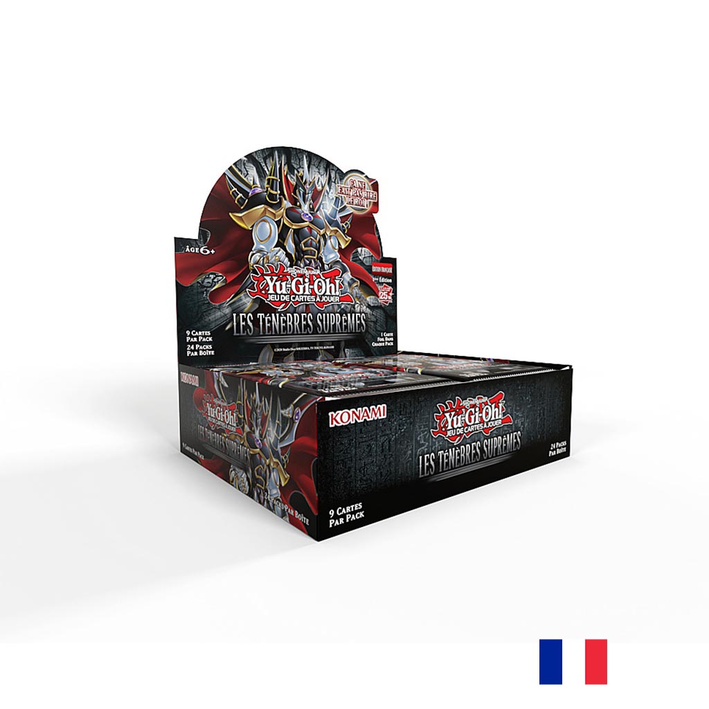 Boite de 24 Boosters -  Les Ténèbres Suprêmes - Yu-Gi-Oh! (Précommande sortie le 23.01.25)