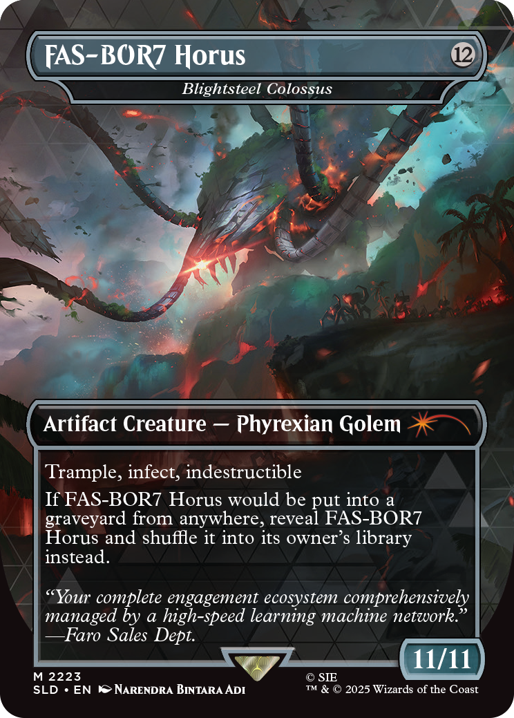 Secret Lair x Playstation - Horizon: Into the Forbidden West (non foil) - Magic: The Gathering (Anglais) (Précommande sortie le 18.12.25)