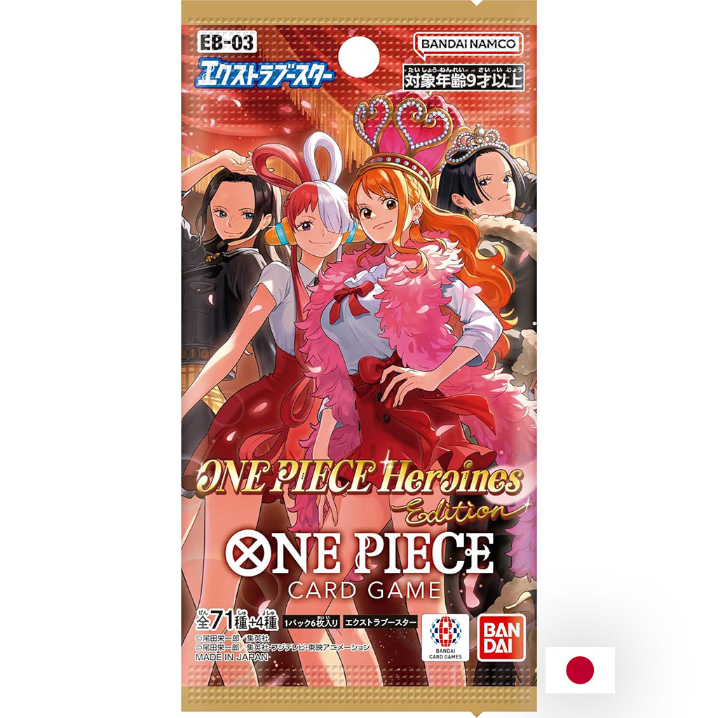 Boite de 24 Extra Boosters EB-03 - Heroines Edition - One Piece Card Game JP