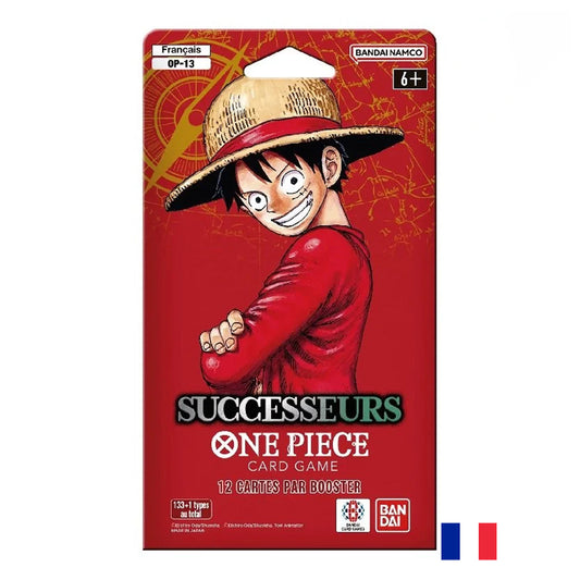 Booster sous BLISTER OP13 - One Piece Card Game : Successeurs FR
