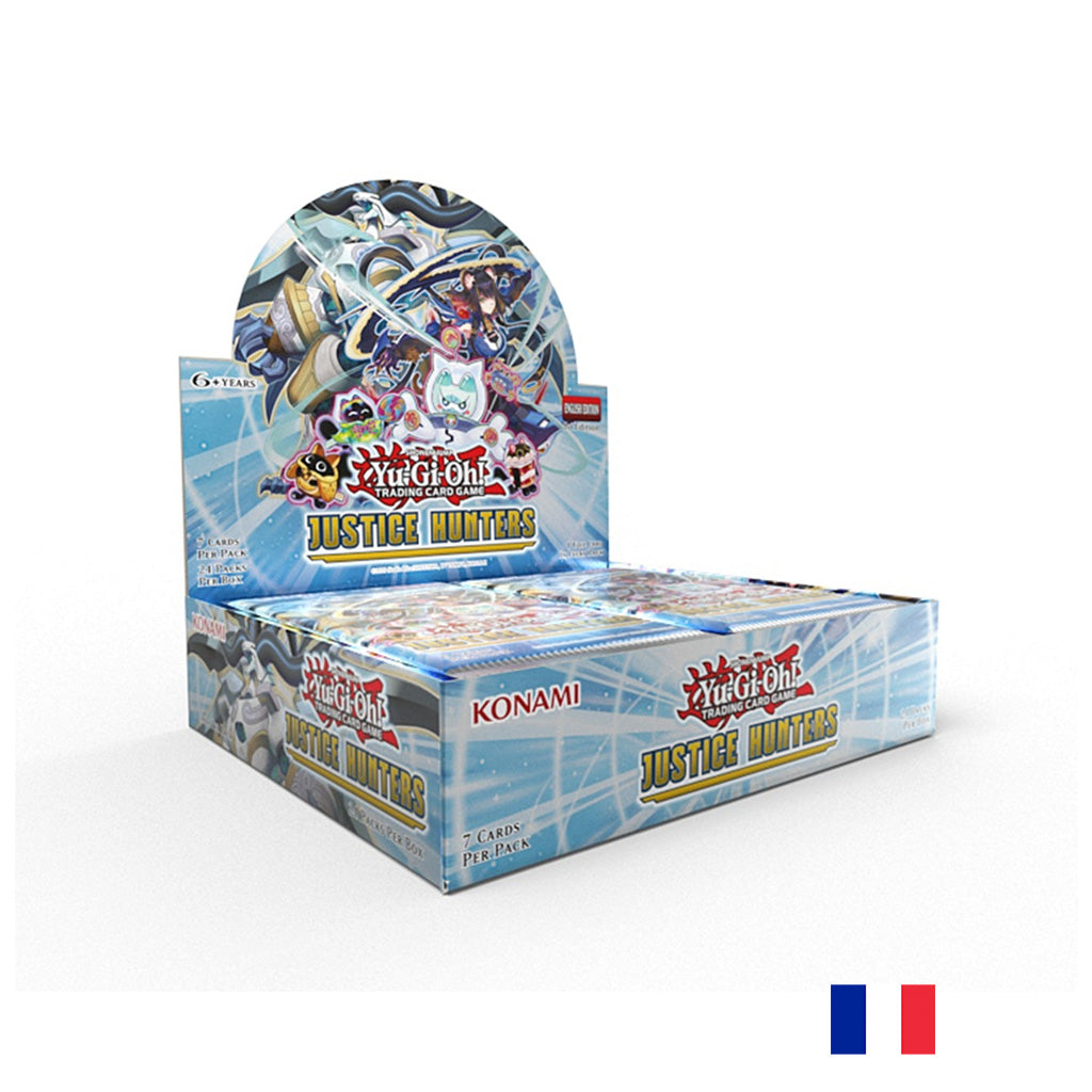 Boite de 24 Boosters - Justice Hunters - Yu-Gi-Oh! (Précommande sortie le 31.07.25)