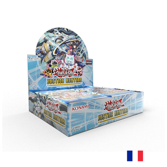 Boite de 24 Boosters - Justice Hunters - Yu-Gi-Oh! (Précommande sortie le 31.07.25)