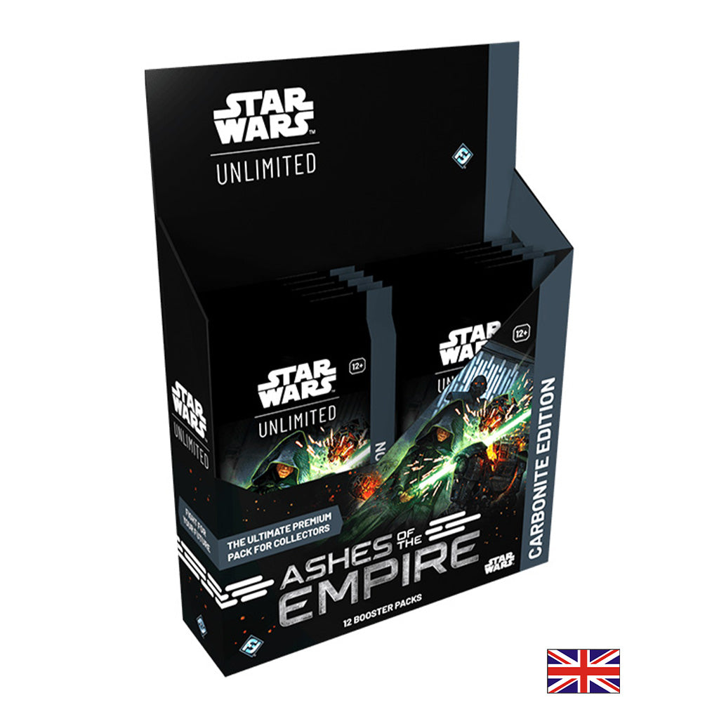 Boite de 12 Boosters Carbonite Edition - Ashes of the Empire - Star Wars: Unlimited (Anglais) (Précommande sortie le 17.07.26)