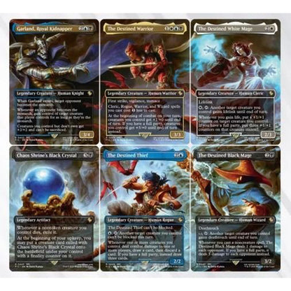 Lot des 4 Coffrets Scéniques Final Fantasy - Magic: The Gathering (Anglais) (Précommande sortie le 05.12.25)