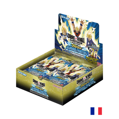 Boite de 24 Boosters Ultra-Bout - Three Glorious Fighters - Dragon Ball Super Card Game B30 FR