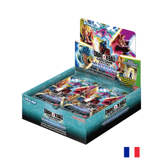 Boite de 24 Boosters Ultra-Bout 04 - Impact Beyond Dimension - Dragon Ball Super Card Game B31 FR
