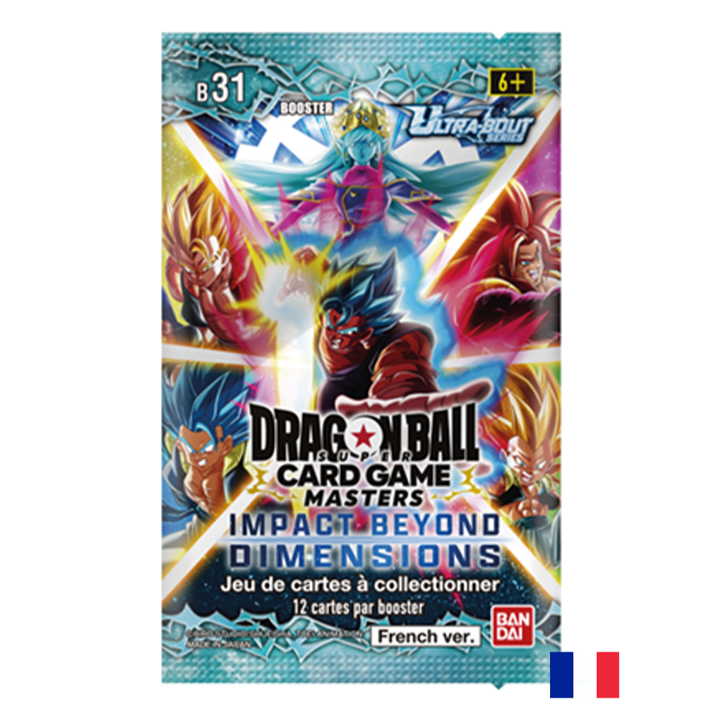 Booster Ultra-Bout 04 - Impact Beyond Dimension - Dragon Ball Super Card Game B31 FR