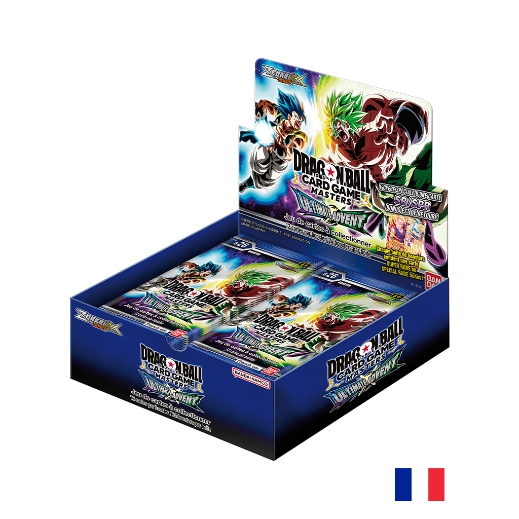 Boite de 24 Boosters ZS 9 Ultimate Advent - Dragon Ball Super Card Game B26 FR