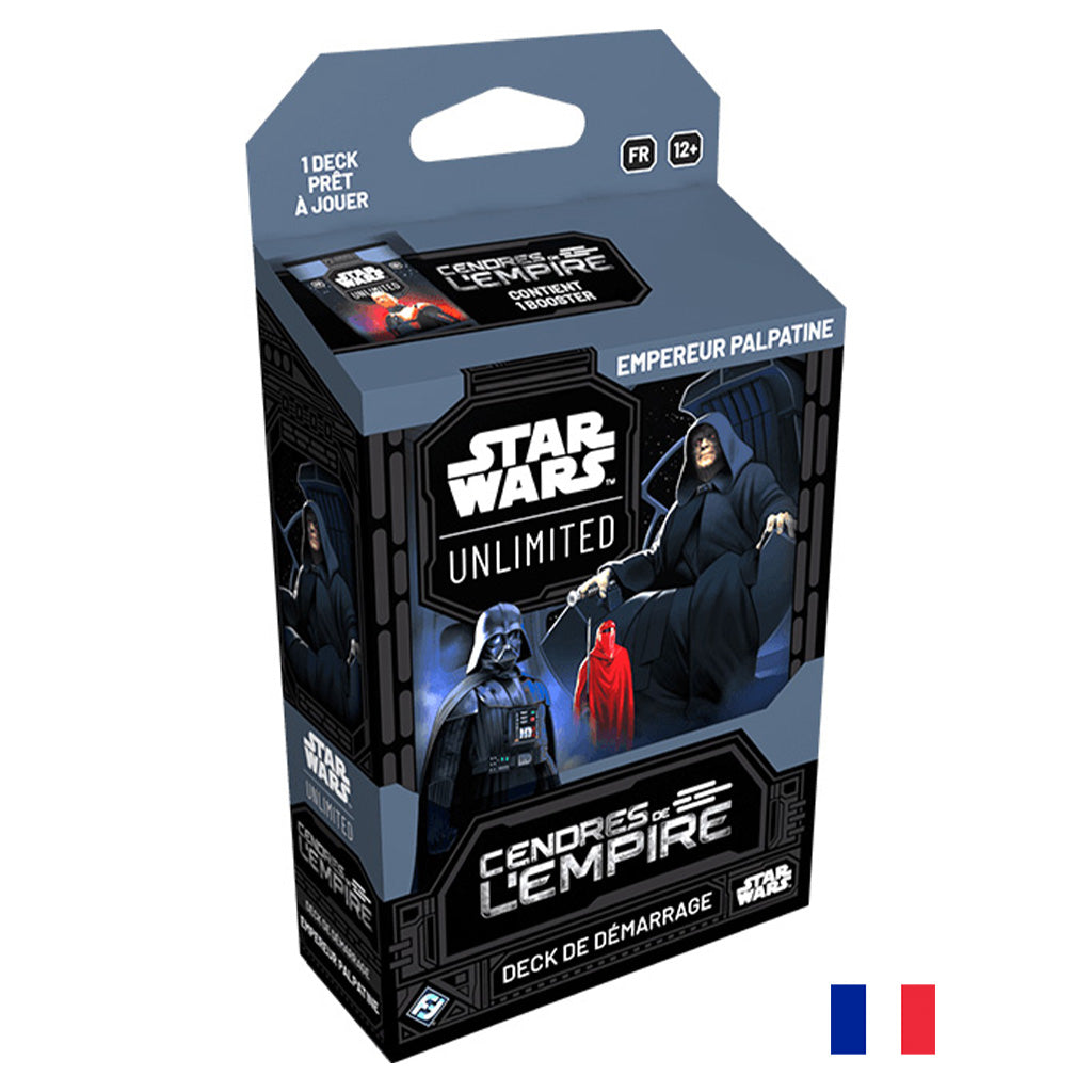 Deck de Démarrage Empereur Palpatine - Cendres de l'Empire - Star Wars: Unlimited (Précommande sortie le 17.07.26)
