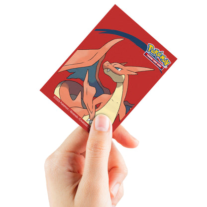 Ultra Pro - Pokémon JCC - Pochettes de protection de deck Méga-Dracaufeu Y 65 pcs (66 x 91 mm) - Sleeves Standard