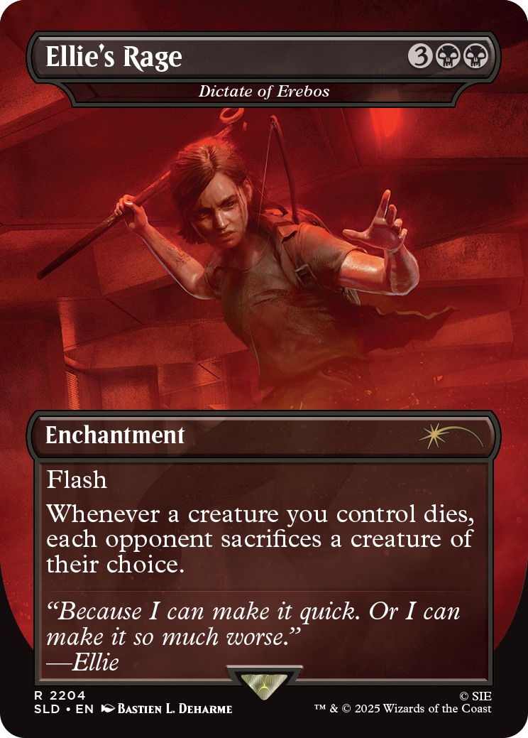 Secret Lair x Playstation - The Last of Us Part II (non foil) - Magic: The Gathering (Anglais) (Précommande sortie le 18.12.25)