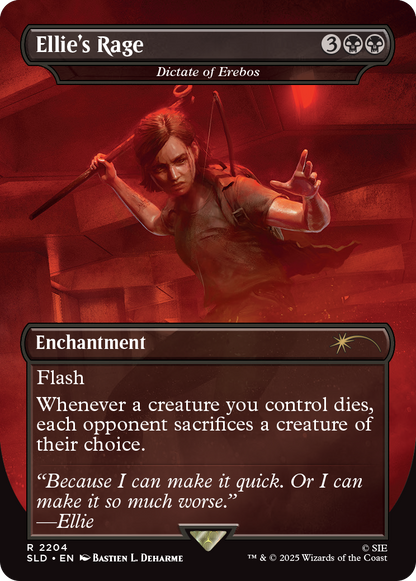 Secret Lair x Playstation - The Last of Us Part II (non foil) - Magic: The Gathering (Anglais) (Précommande sortie le 18.12.25)