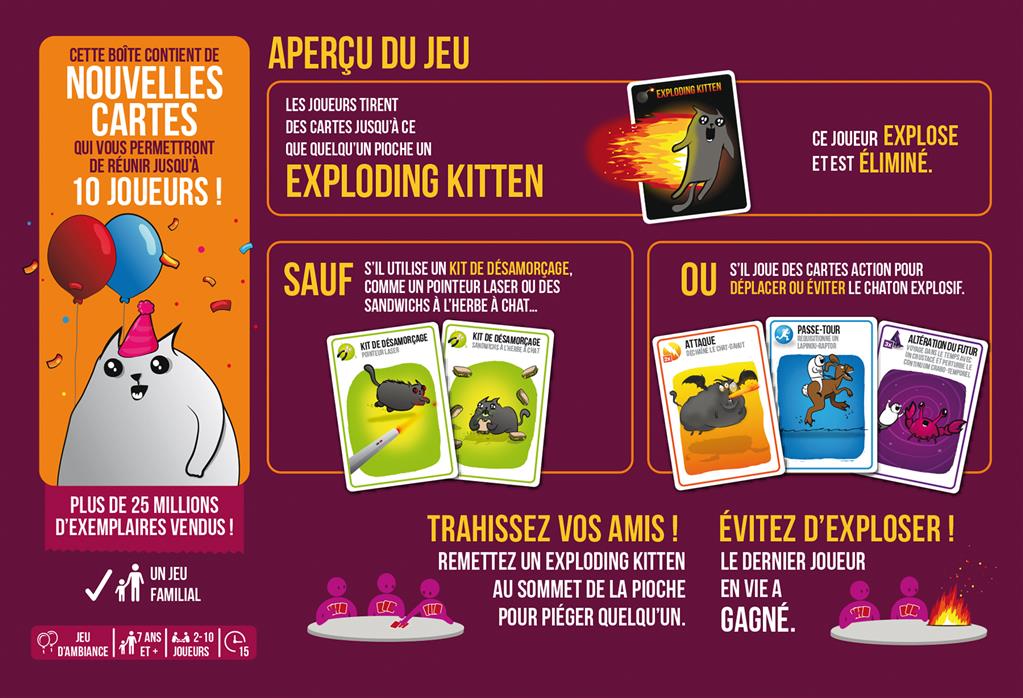 Exploding Kittens : Édition Festive