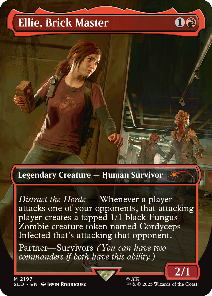 Secret Lair x Playstation - The Last of Us Part I (non foil) - Magic: The Gathering (Anglais) (Précommande sortie le 18.12.25)